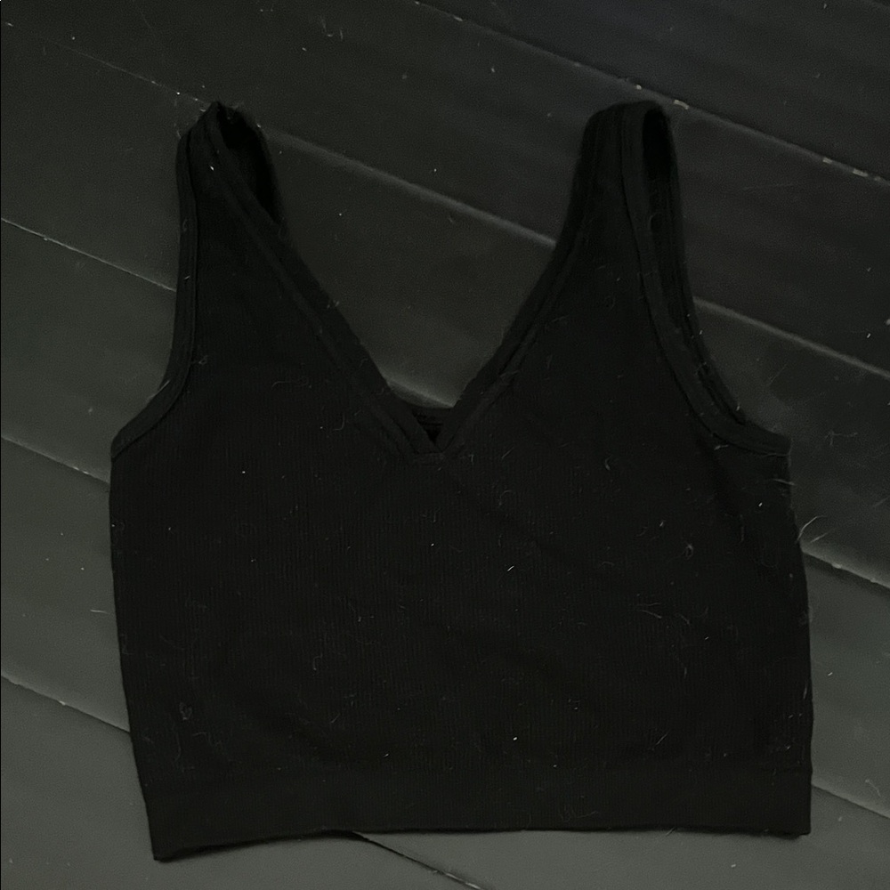 Fabletics Black Crop Top
